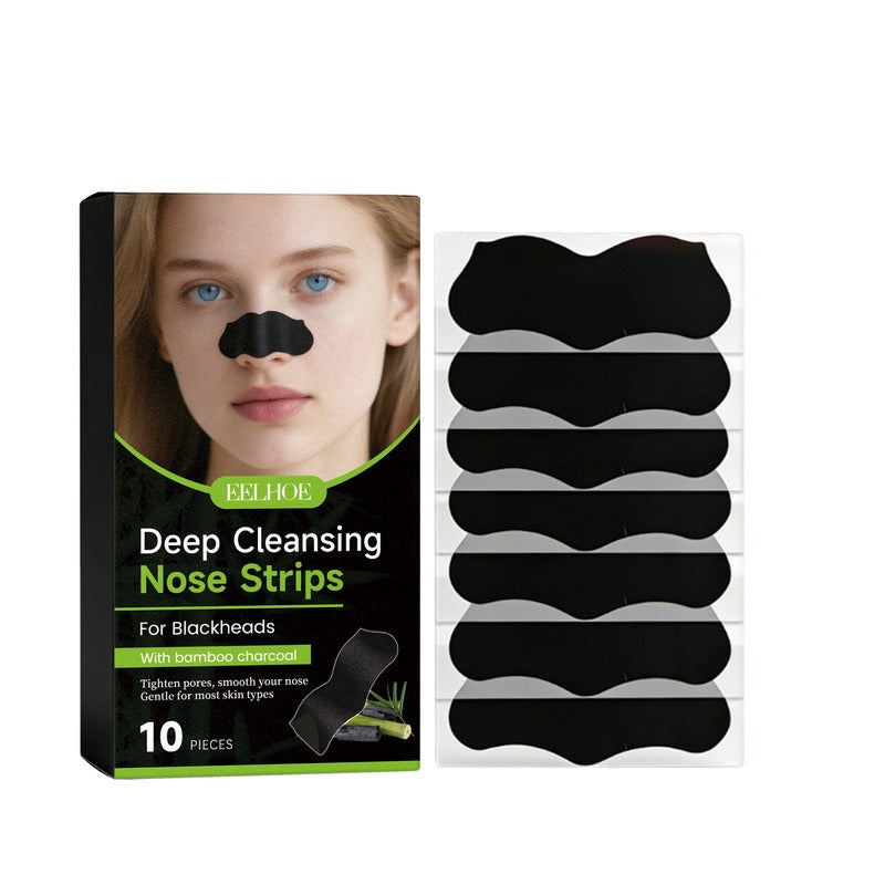 Deep Cleansing Nose Strips (10pc) - Bamboo Charcoal