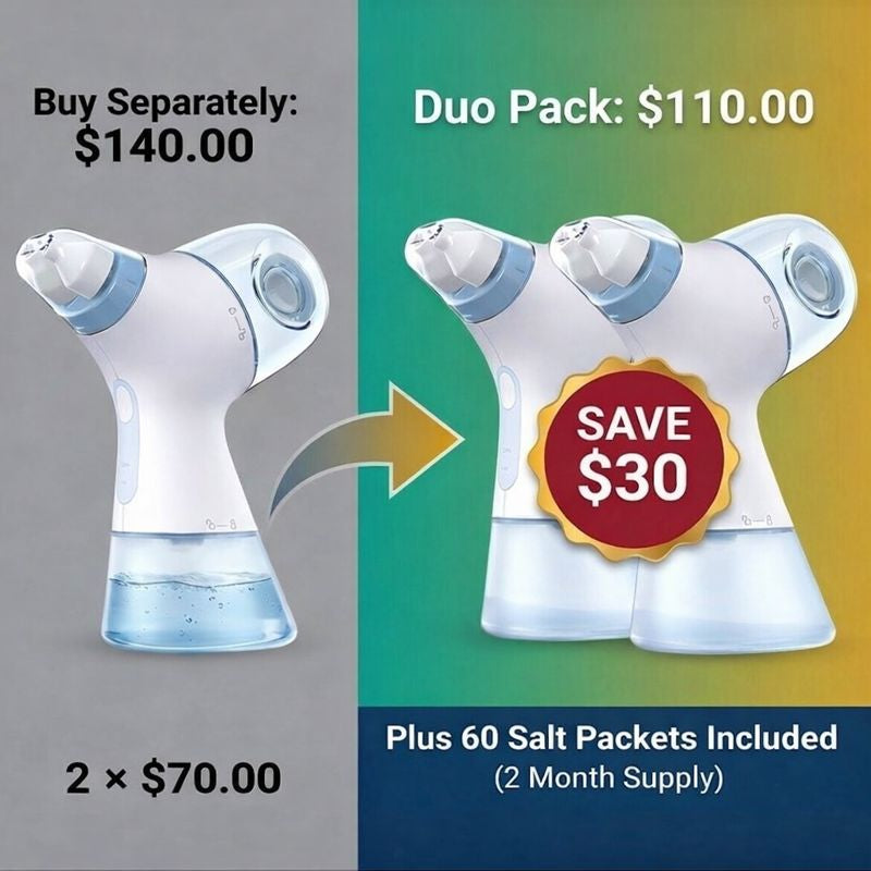 NasoViva™ Automatic Nasal Rinse Duo