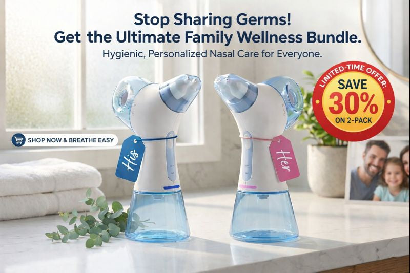 NasoViva™ Automatic Nasal Rinse Duo