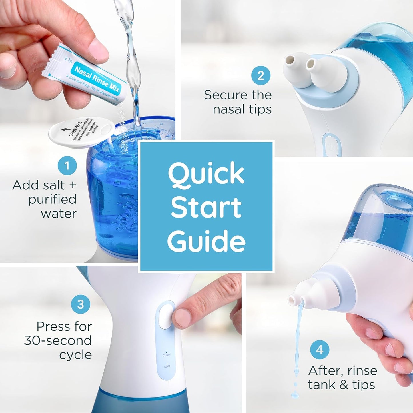 NasoViva™ Automatic Nasal Rinse